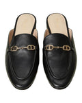 Zoccoli e sabot Donna Twinset - Sabot In Pelle C/Morsetto Oval T - Nero