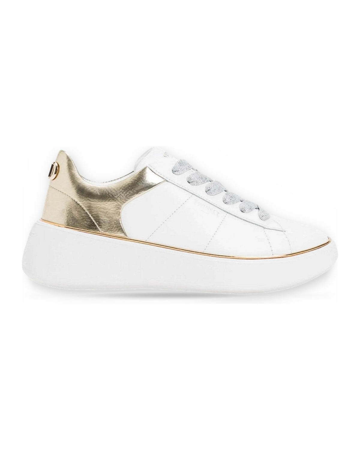 Sneaker Donna Twinset - Sneaker In Pelle 251TCP042 - Bianco