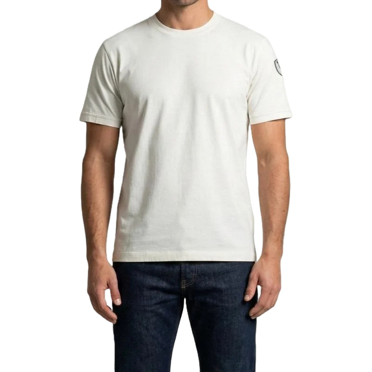 T-shirt Uomo Blauer - Hanson - Bianco-Gianni Foti