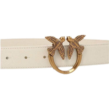 Cinture Donna Pinko - Love Berry H3 Belt Vitello Set - Bianco di Pinko su Gianni Foti