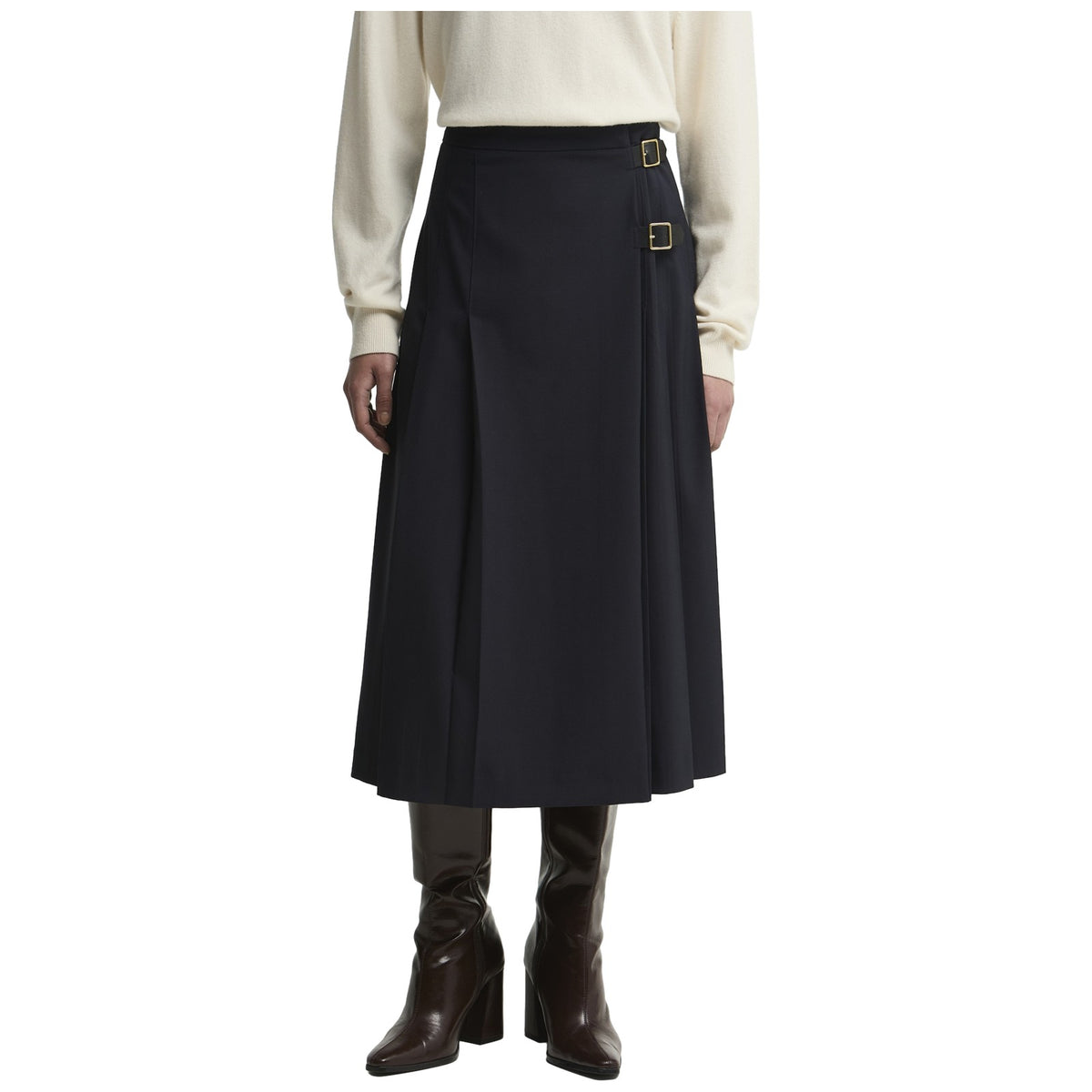 Gonne casual Donna Barbour - Delilah Midi Skirt - Blu