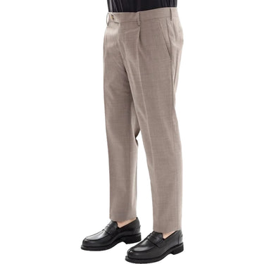 Pantaloni Uomo Berwich - Pantalone chiaia - Grigio-Gianni Foti