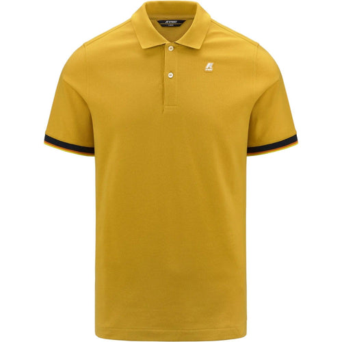 Męska koszulka polo K-Way – Vincent – ​​Żółta