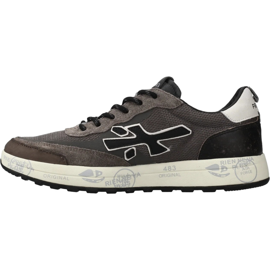 Sneaker Uomo Premiata - Nous - Grigio-Gianni Foti
