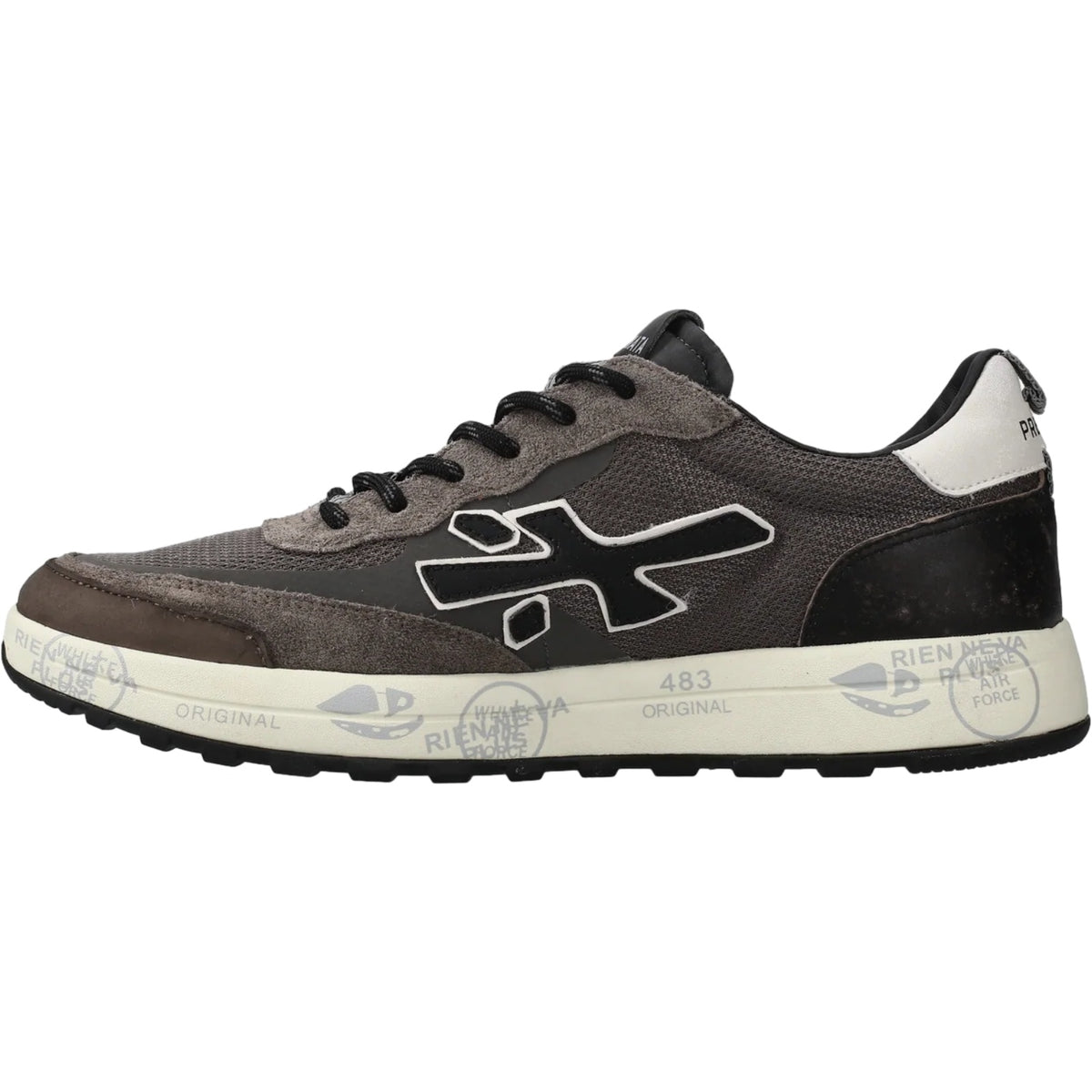 Sneaker Uomo Premiata - Nous - Grigio-Gianni Foti