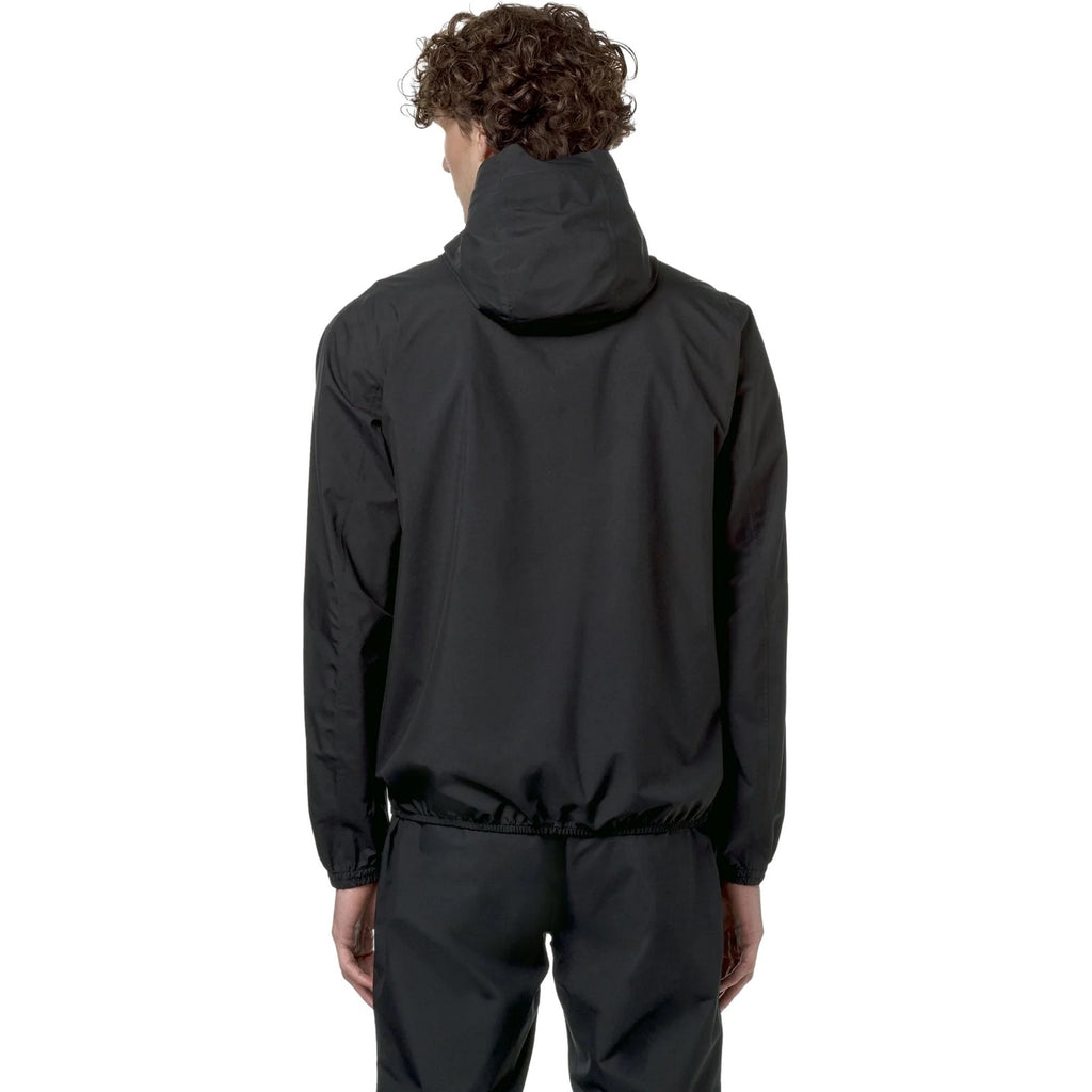 Giubbotti Uomo K-Way - Jack Eco Stretch Dot - Nero-Gianni Foti
