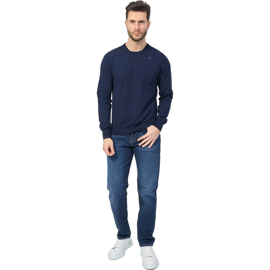 Maglioni Uomo K-Way - Sebastien Cotton Ps - Blu-Gianni Foti