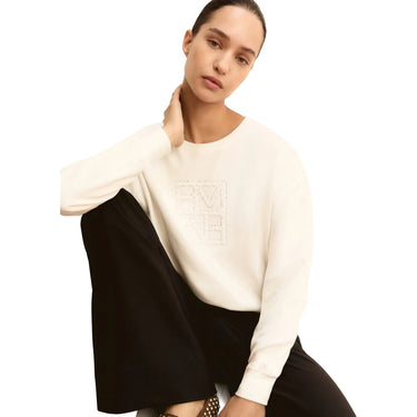 Felpe senza cappuccio Donna Emme - Felpa - Bianco