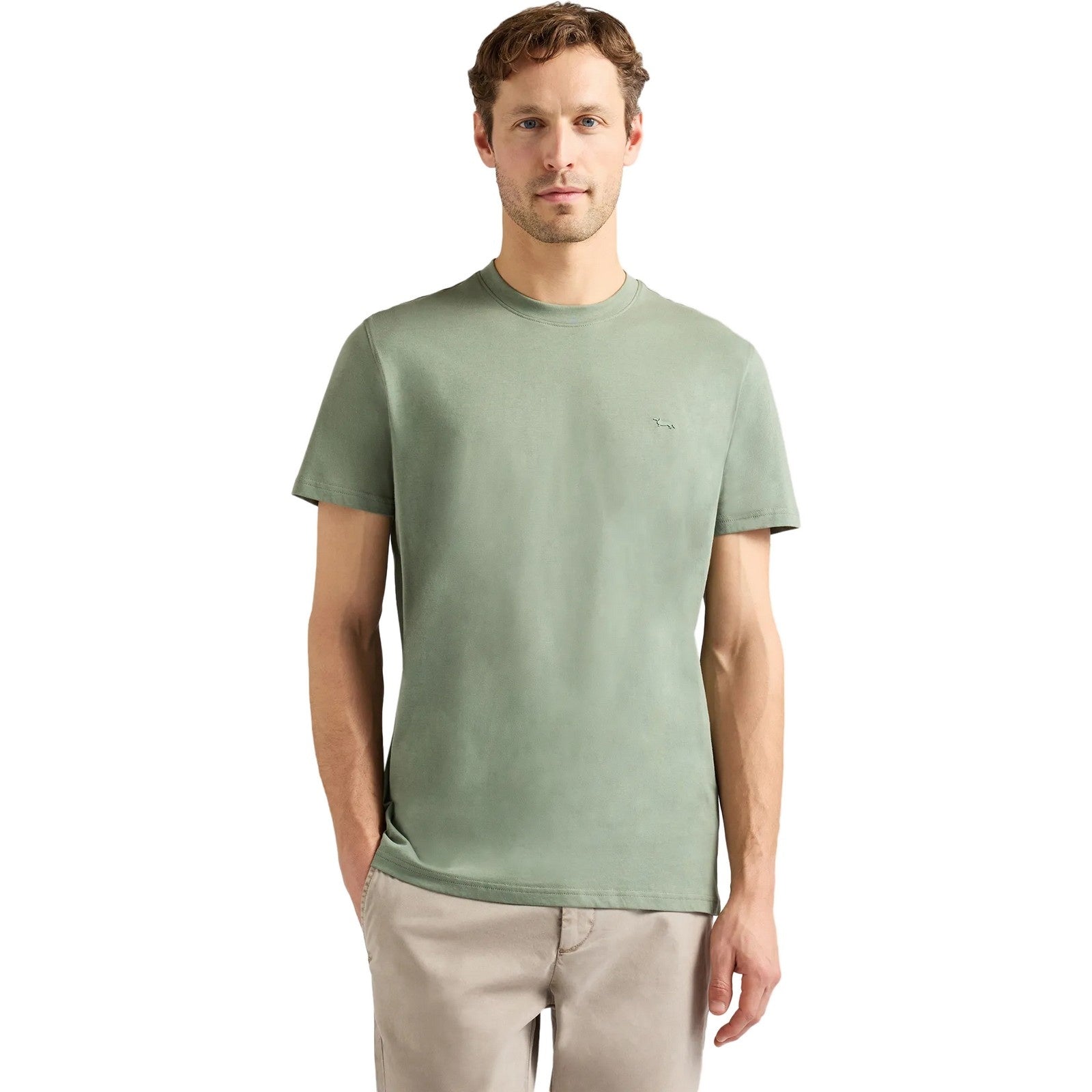 T-shirt Uomo Harmont & Blaine - T-Shirt Bassotto - Verde