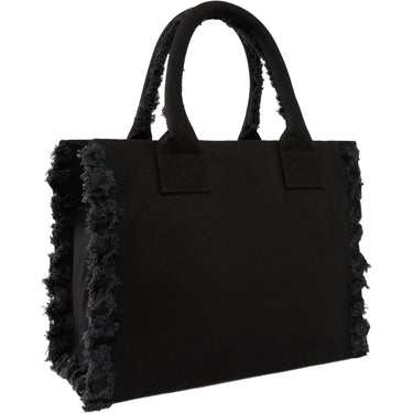 Borse a spalla Donna Pinko - Beach Shopper Canvas - Nero di Pinko su Gianni Foti