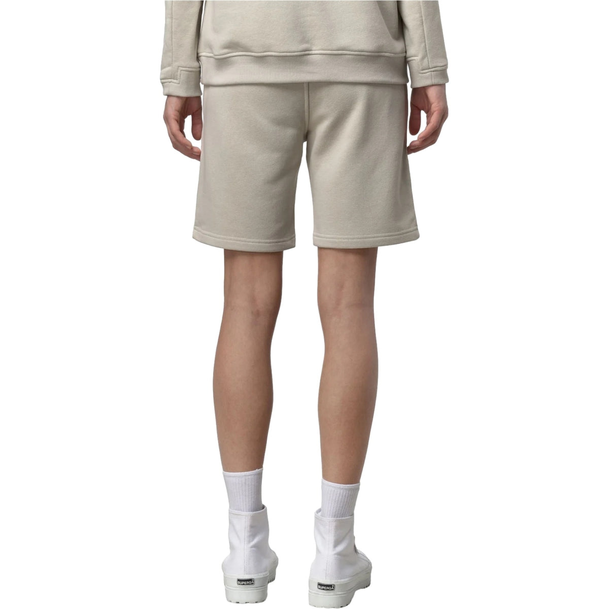 Pantaloncini Uomo K-Way - Casimir Poly Cotton - Beige-Gianni Foti