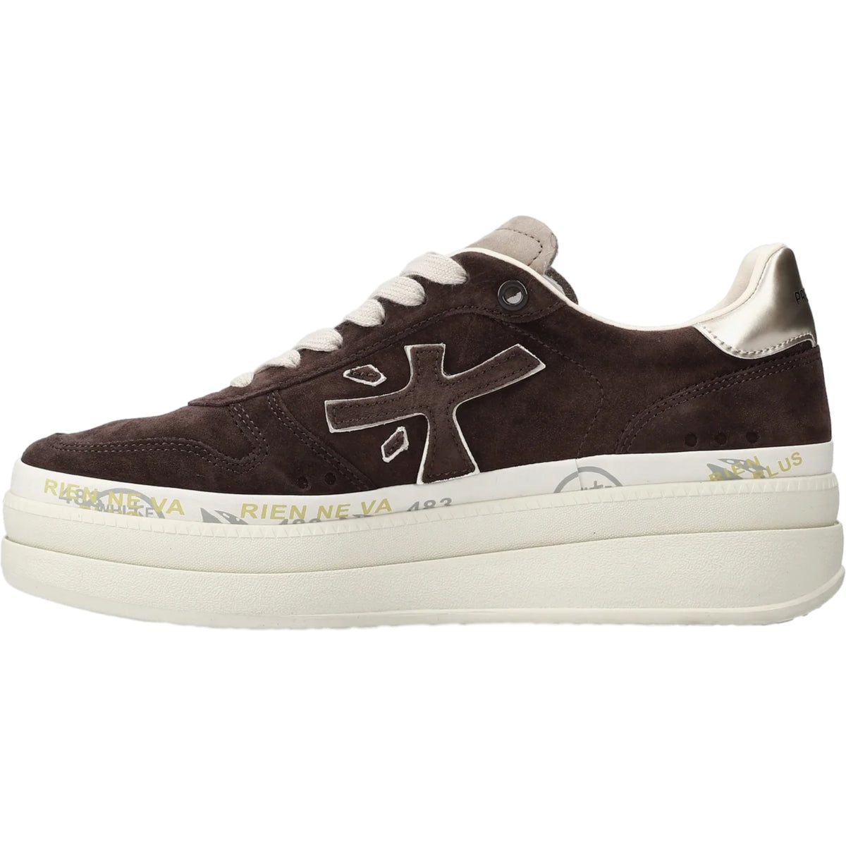 Sneaker Donna Premiata - Micol - Marrone-Gianni Foti