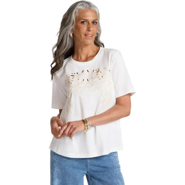 T-shirt Donna Elena Miro' - T-shirt - Bianco-Gianni Foti