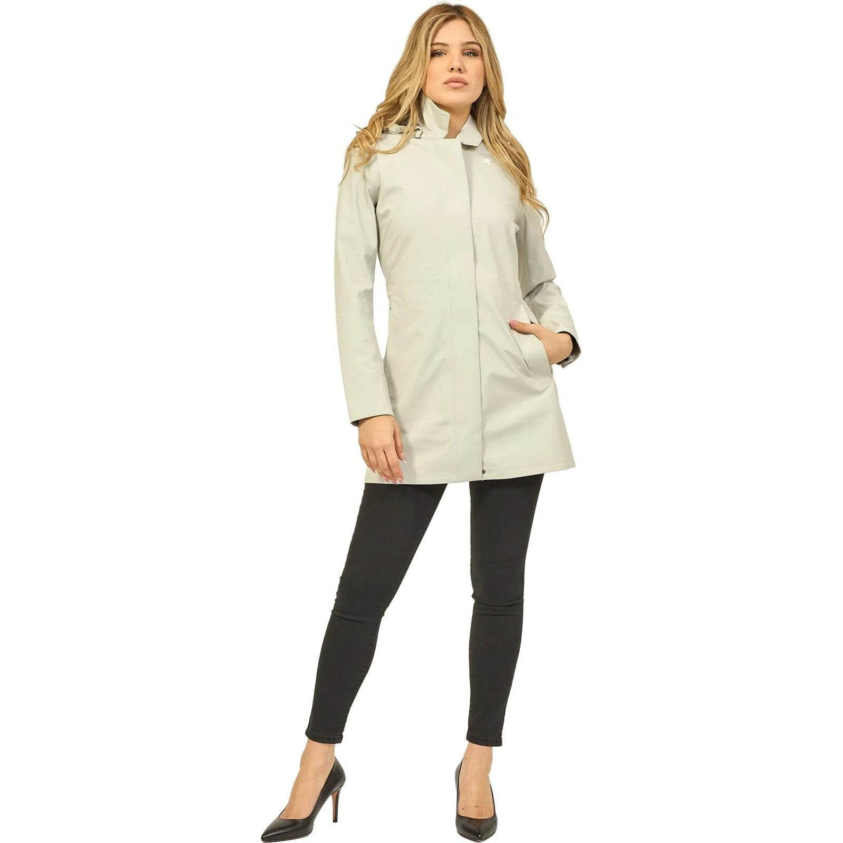 Giubbotti Donna K-Way - Mathy Bonded Jersey V - Beige-Gianni Foti