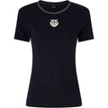 T-shirt Donna Pinko - Brugherio T-Shirt Costina Logo - Nero