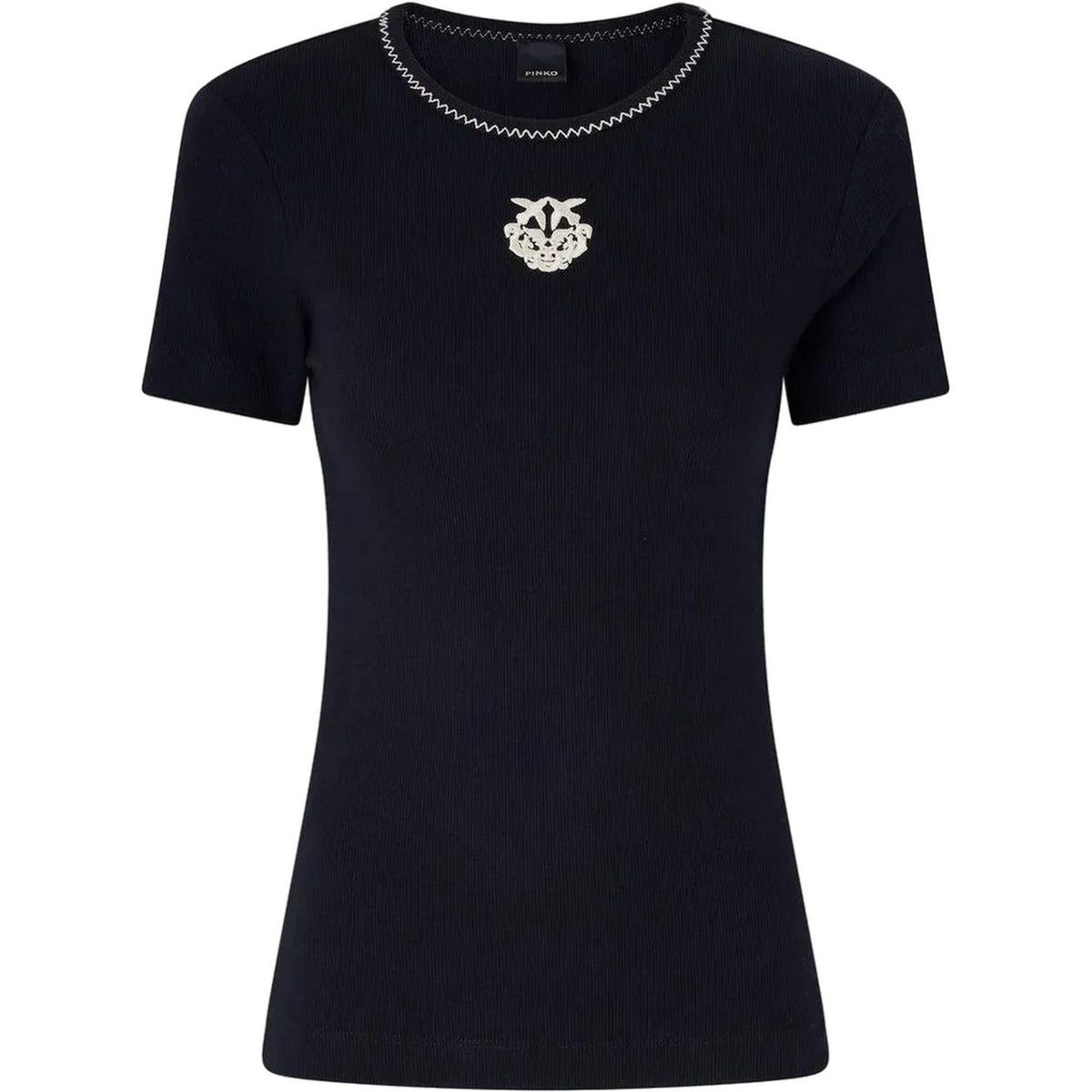 T-shirt Donna Pinko - Brugherio T-Shirt Costina Logo - Nero