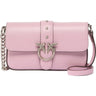 Borse a spalla Donna Pinko - Love One Slouchy Baby Vitello - Rosa