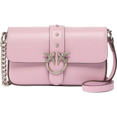 Borse a spalla Donna Pinko - Love One Slouchy Baby Vitello - Rosa