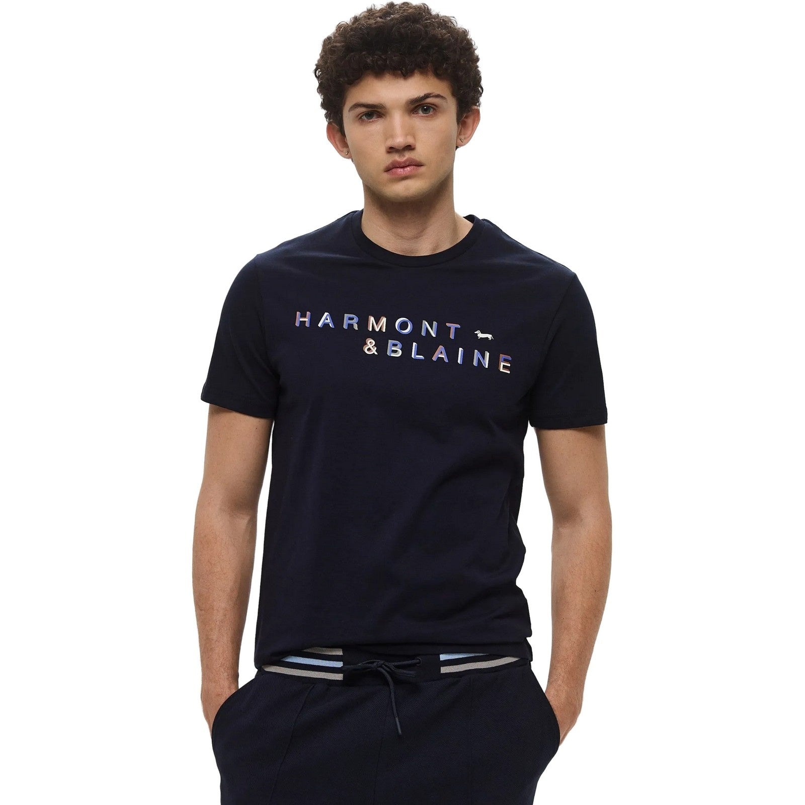 T-shirt Uomo Harmont & Blaine - T-Shirt - Blu