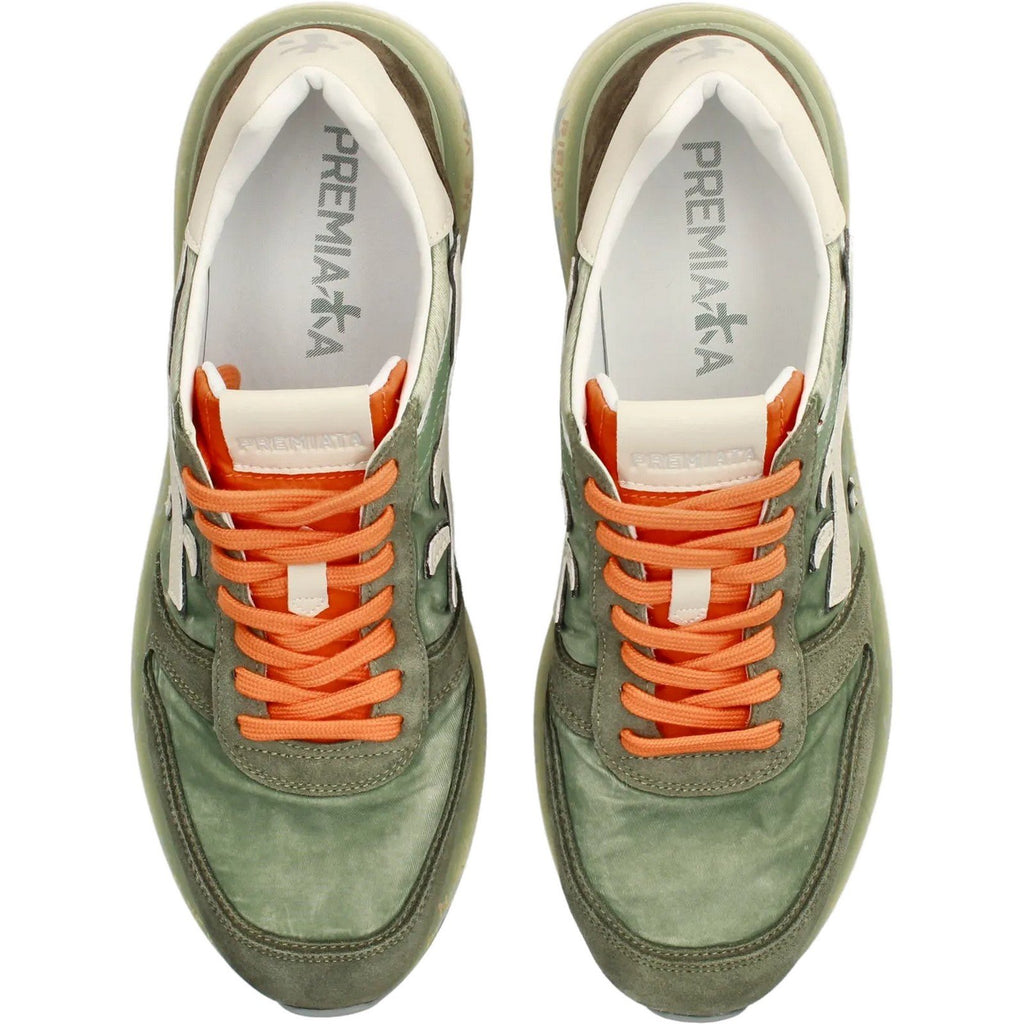 Sneaker Uomo Premiata - Mick - Verde-Gianni Foti