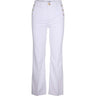 Pantaloni Donna Liu Jo - Pantalone tessuto - Bianco-Gianni Foti