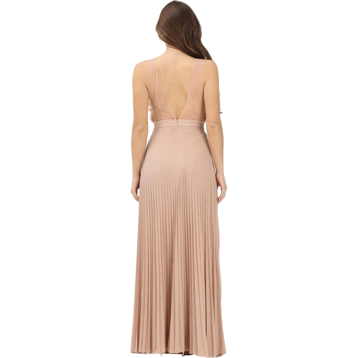 Vestiti da sera e cerimonia Donna Elisabetta Franchi - Abito - Beige