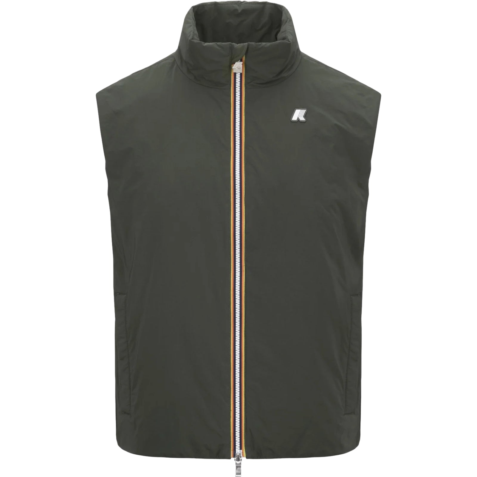 Gilet Uomo K-Way - Valen Plain Warm - Nero