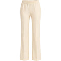 Pantaloni Donna Twinset - Pantalone Flare Con Elastico In Vita - Beige