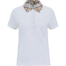 Polo Donna Barbour - Malvern Polo Shirt - Bianco-Gianni Foti