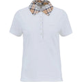Polo Donna Barbour - Malvern Polo Shirt - Bianco-Gianni Foti