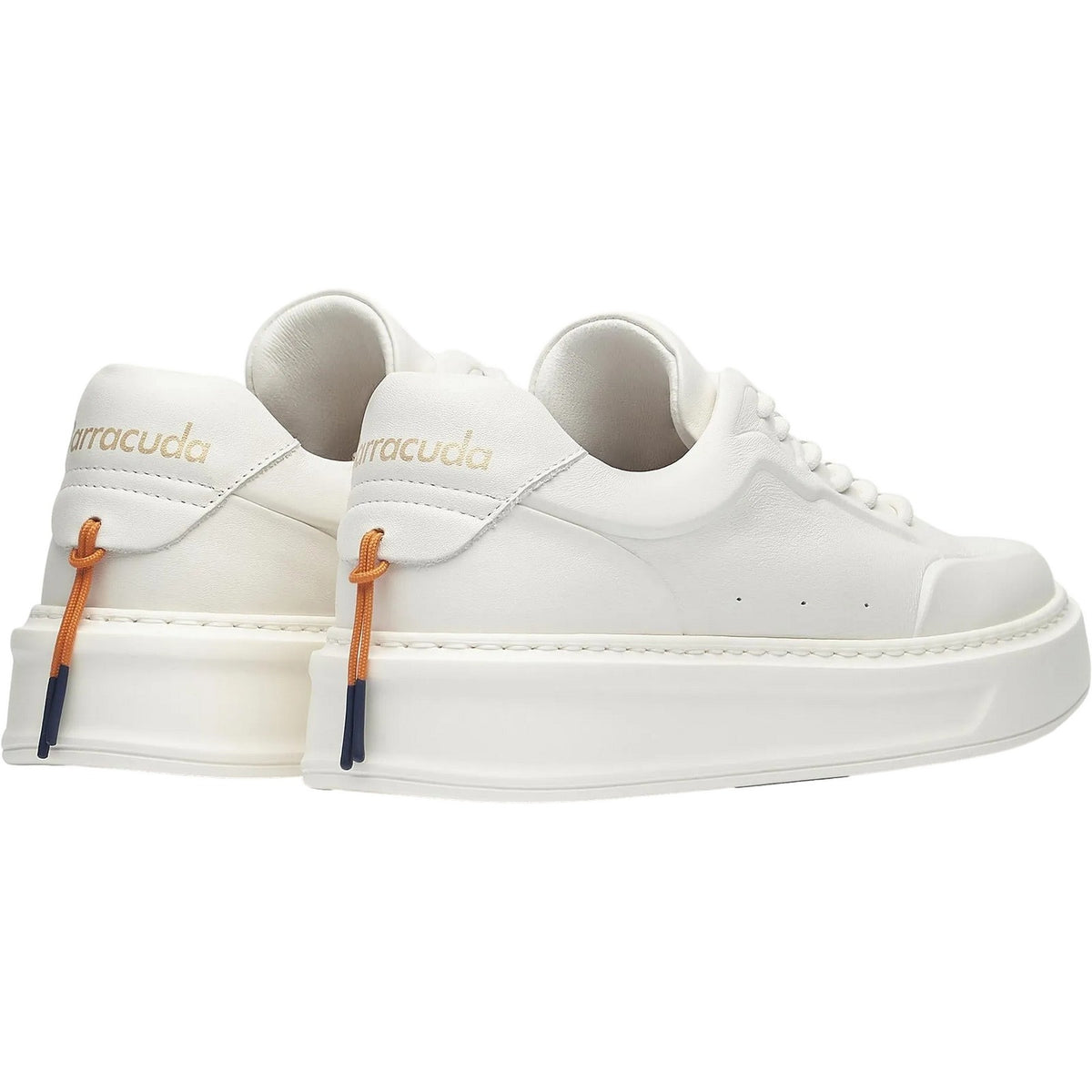 Sneaker Uomo Barracuda - Scarpa Uomo - Bianco-Gianni Foti