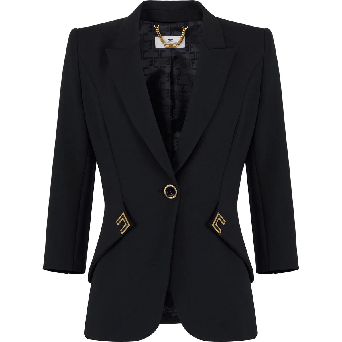Giacche Donna Elisabetta Franchi - Giacca - Nero-Gianni Foti