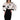 Vestiti casual Donna Twinset - Abito In Maglia C/Tessuto Stampato - Nero