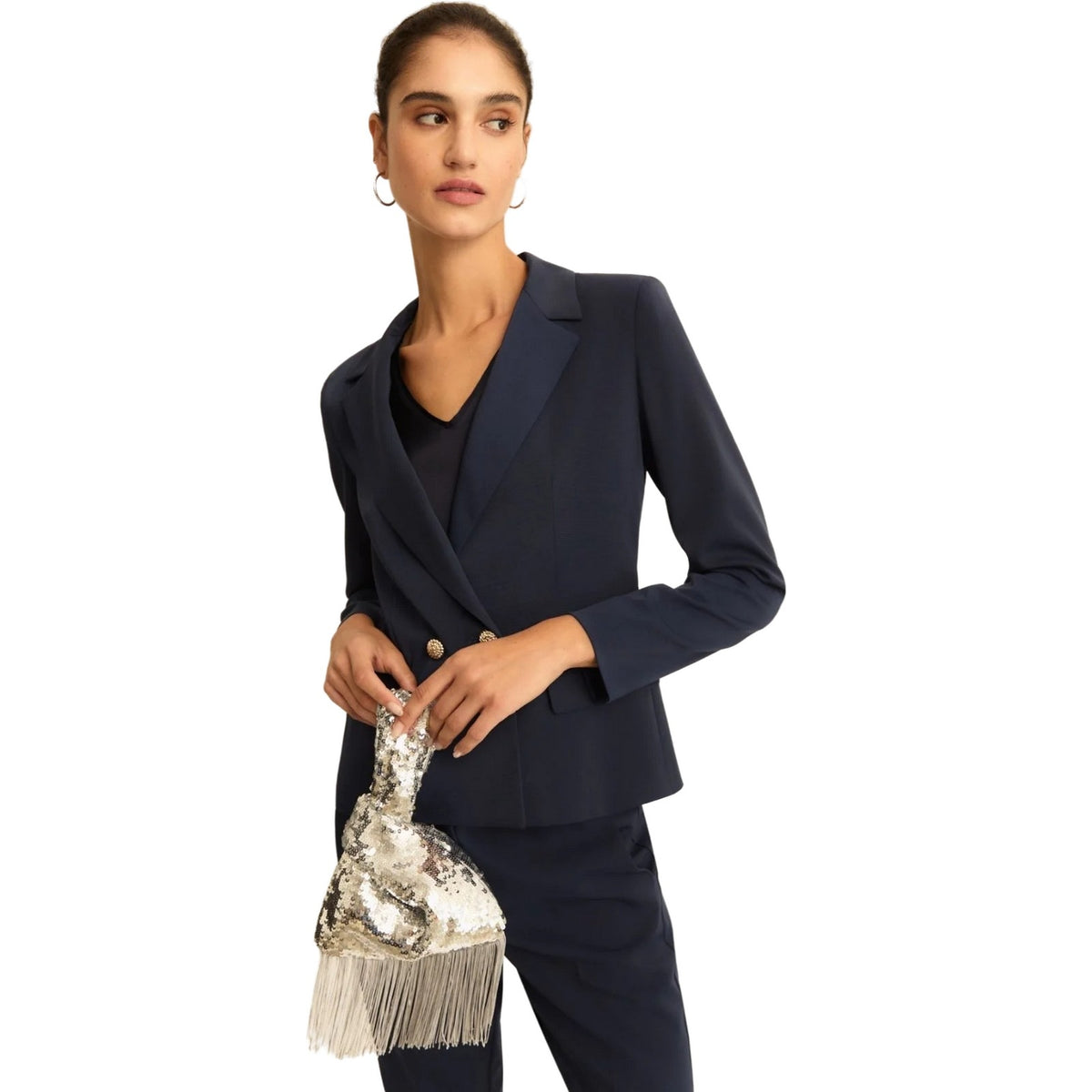 Tailleur pantalone Donna Emme - Tailleur - Blu-Gianni Foti