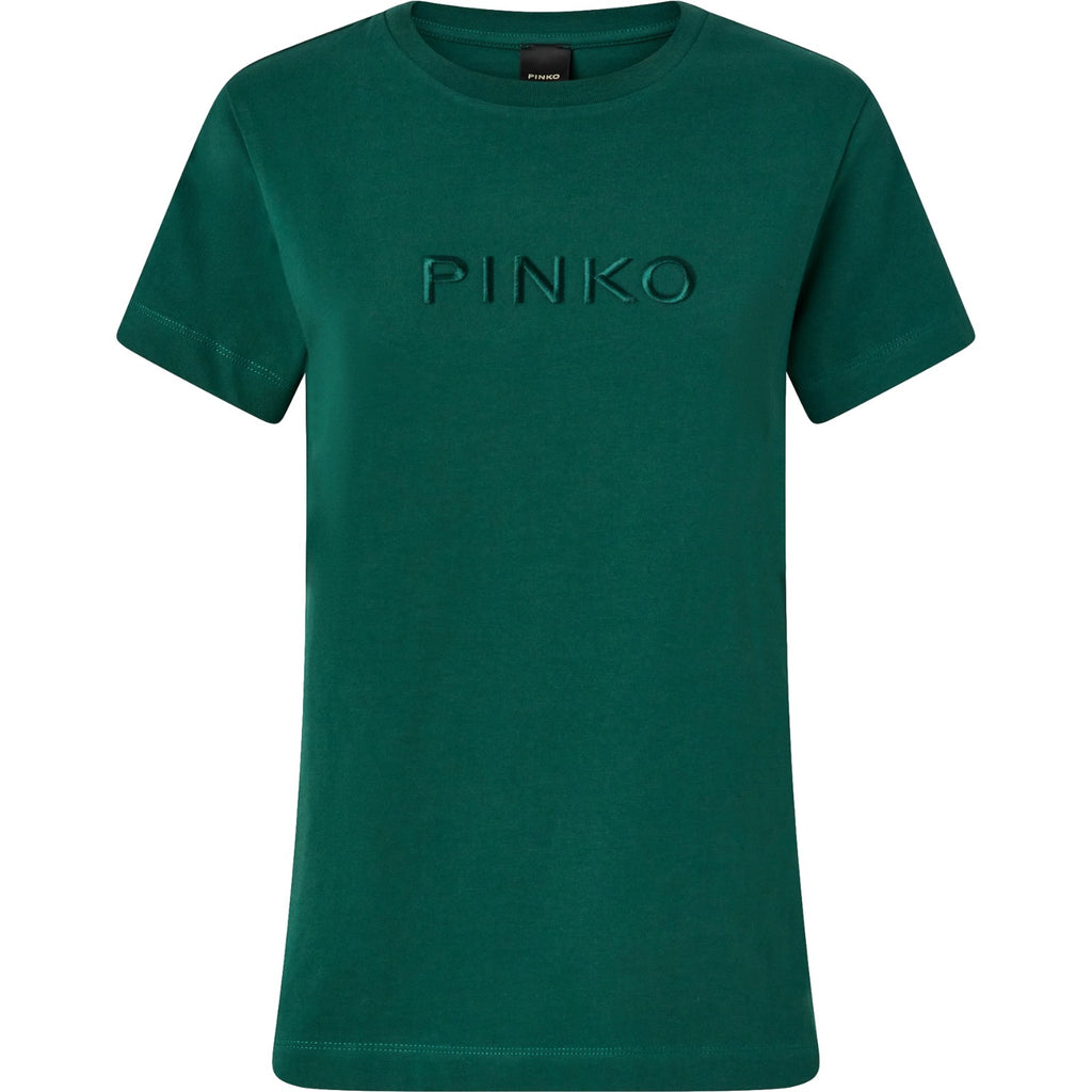 T-shirt Donna Pinko - Start T-Shirt Jersey Patch Ric - Verde