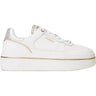 Sneaker Donna Twinset - Sneaker In Pelle - Bianco-Gianni Foti