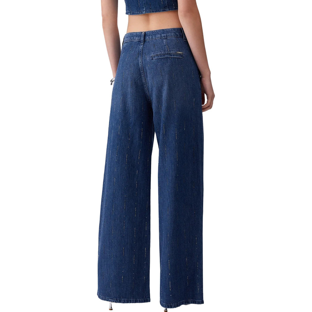 Pantaloni Donna Liu Jo - Pantalone denim - Blu-Gianni Foti
