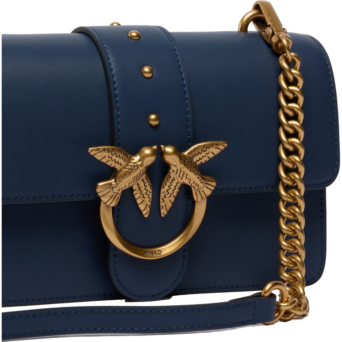 Borse a mano Donna Pinko - Love One Mini St. Cl Vitello S - Blu
