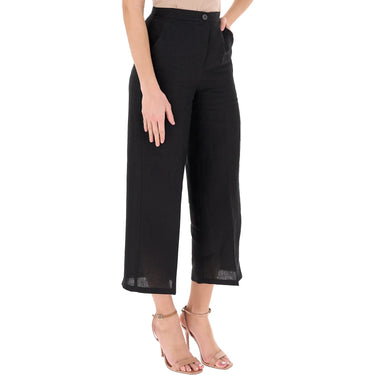 Pantaloni Donna Emme - Pantalone - Nero-Gianni Foti