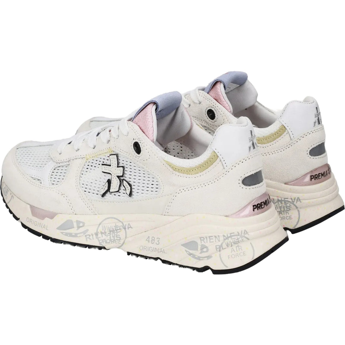 Sneaker Donna Premiata - Mased - Bianco-Gianni Foti
