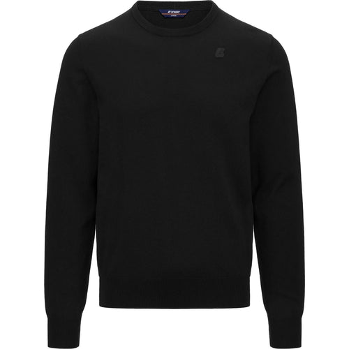 K-Way Men's Sweaters - Sebastien Cotton Ps - Black