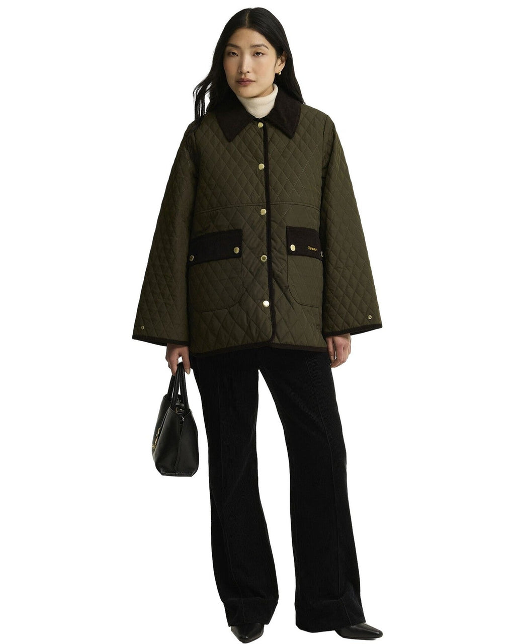 Giacche Donna Barbour - Whickham Quilted Jacket - Verde