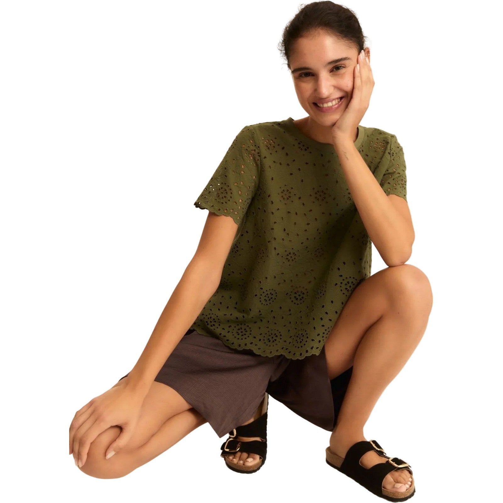 T-shirt Donna Emme - T-Shirt - Verde di Emme su Gianni Foti