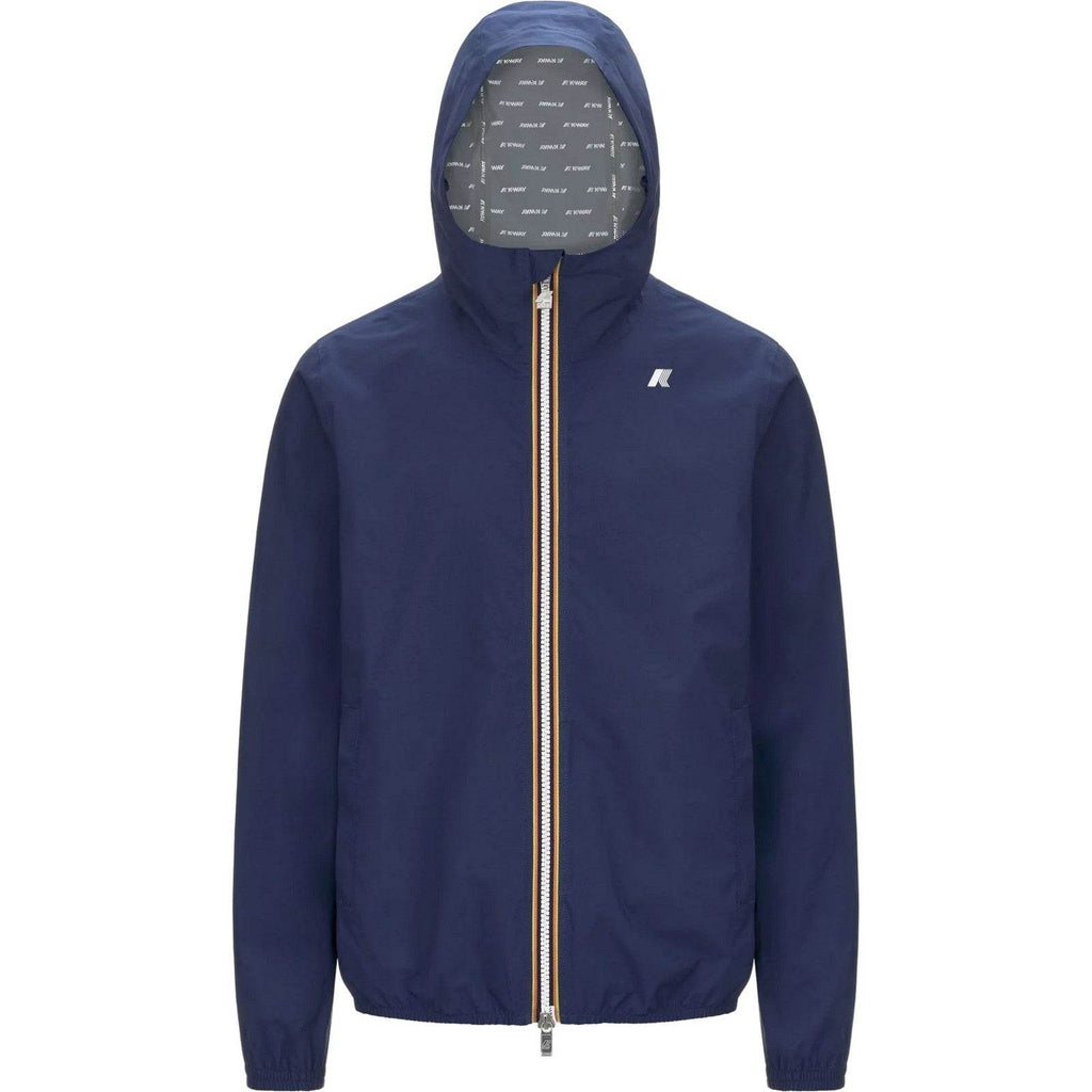 Giubbotti Uomo K-Way - Jack Eco Stretch Dot - Blu-Gianni Foti