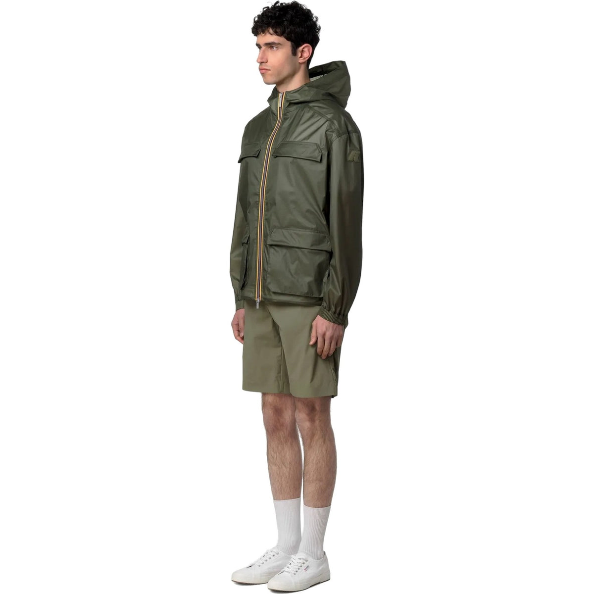 Giubbini Uomo K-Way - Clad Extra Light 3L - Verde-Gianni Foti