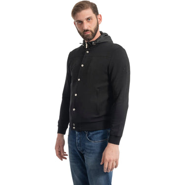 Giubbini Uomo Heskimo - Bomber Capp Staccabie Supima C - Nero di Heskimo su Gianni Foti