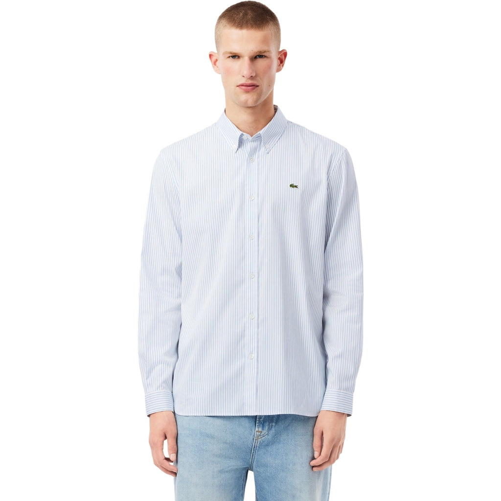 Camicie casual Uomo Lacoste - Camicia - Azzurro-Gianni Foti