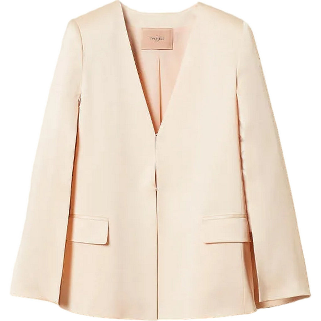 Giacche Donna Twinset - Giacca A "Mantella" - Beige-Gianni Foti
