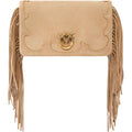 Borse a spalla Donna Pinko - Click Soft Horizontal Mini Sue - Beige
