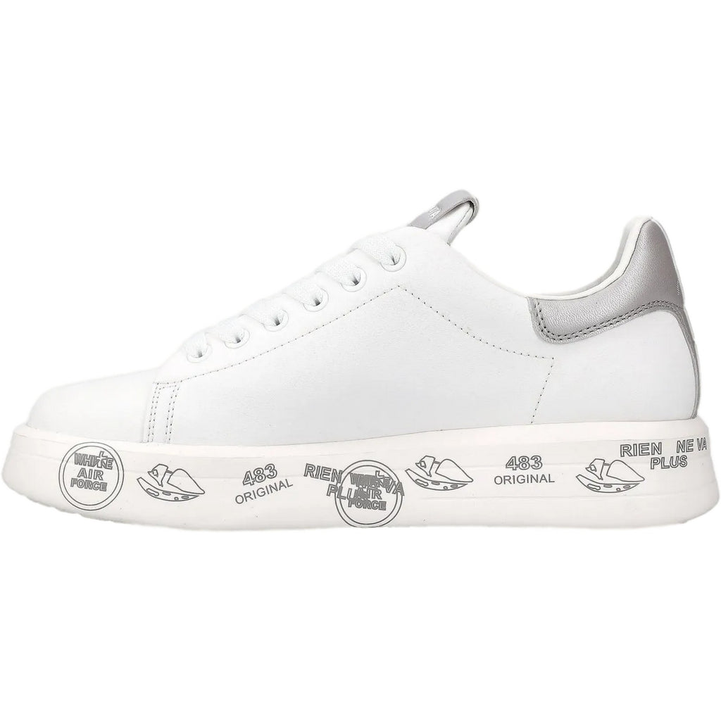 Sneaker Donna Premiata - Belle - Bianco-Gianni Foti